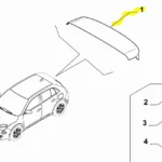 Arka Bagaj Spoılerı Fiat 600 735793479