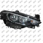 Egea 16- Far Motorlu Siyah Ledli Sağ 52145154
