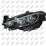 Egea 16- Far Motorlu Ledli Siyah Sol 52145166